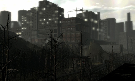 Die Stadt Dead End in Second Life.